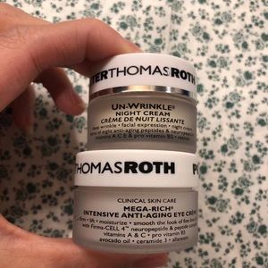 peter thomas roth eye cream and face cre